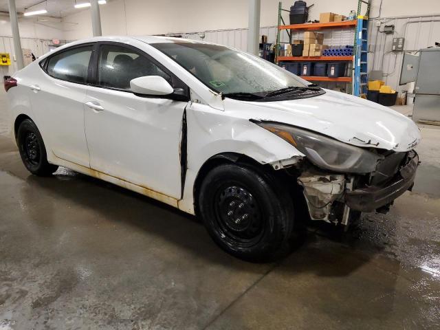 5NPDH4AE3GH665113 - 2016 HYUNDAI ELANTRA SE WHITE photo 4