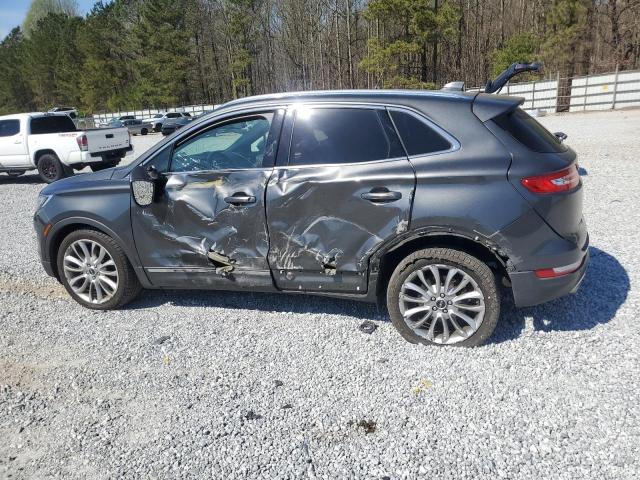 5LMCJ3C90HUL61408 - 2017 LINCOLN MKC RESERVE ნაცრისფერი ფოტო 2