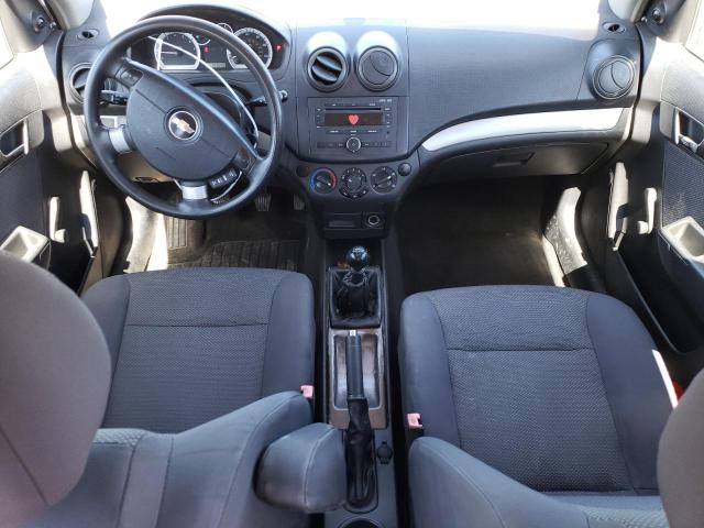 KL1TD56687B058163 - 2007 CHEVROLET AVEO BASE WHITE photo 8