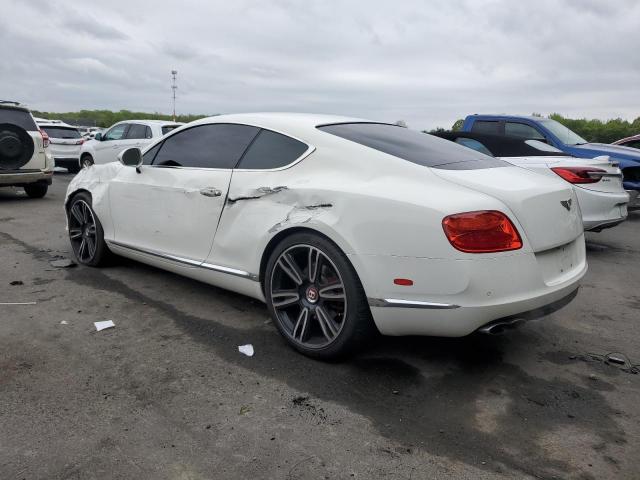 SCBFT7ZA7DC081818 - 2013 BENTLEY CONTINENTA GT V8 WHITE photo 2