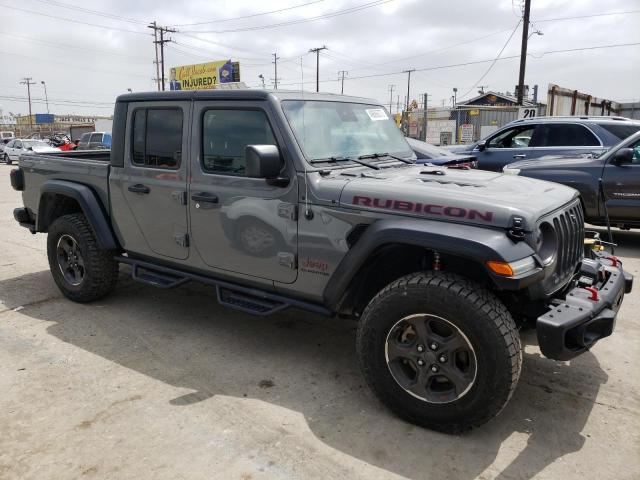 1C6JJTBG1ML603323 - 2021 JEEP GLADIATOR RUBICON GRAY photo 4