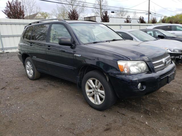 JTEEW21A170047924 - 2007 TOYOTA HIGHLANDER HYBRID BLACK photo 4