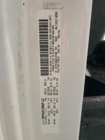 3C6TRVAG9EE107405 - 2014 RAM PROMASTER 1500 STANDARD WHITE photo 13