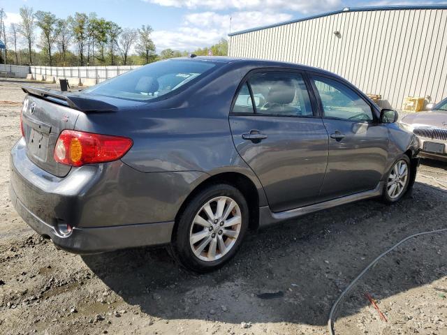 2T1BU4EE5AC451733 - 2010 TOYOTA COROLLA BASE GRAY photo 3