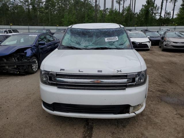 2FMGK5B81FBA07468 - 2015 FORD FLEX SE WHITE photo 5