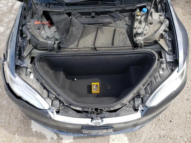 5YJSA1E28HF192769 - 2017 TESLA MODEL S Կապույտ լուսանկար 7