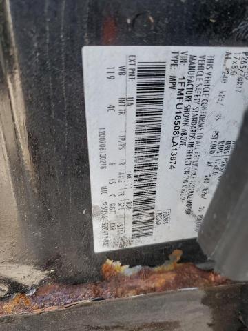 1FMFU18508LA13874 - 2008 FORD EXPEDITION EDDIE BAUER BLACK photo 13