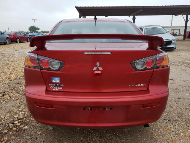 JA32U2FU8HU000737 - 2017 MITSUBISHI LANCER ES RED photo 6