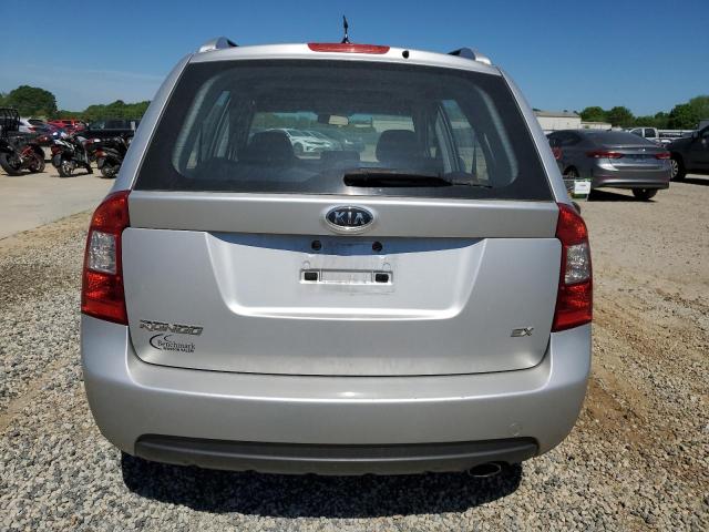 KNAFG525177070987 - 2007 KIA RONDO BASE SILVER photo 6