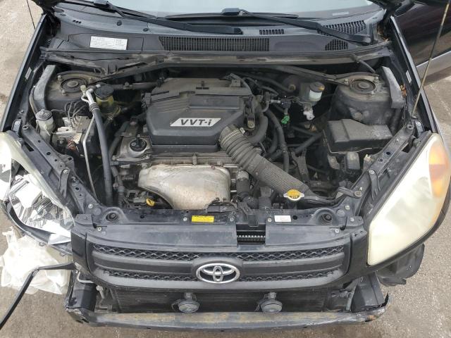 JTEGD20VX40019392 - 2004 TOYOTA RAV4 BLACK photo 11