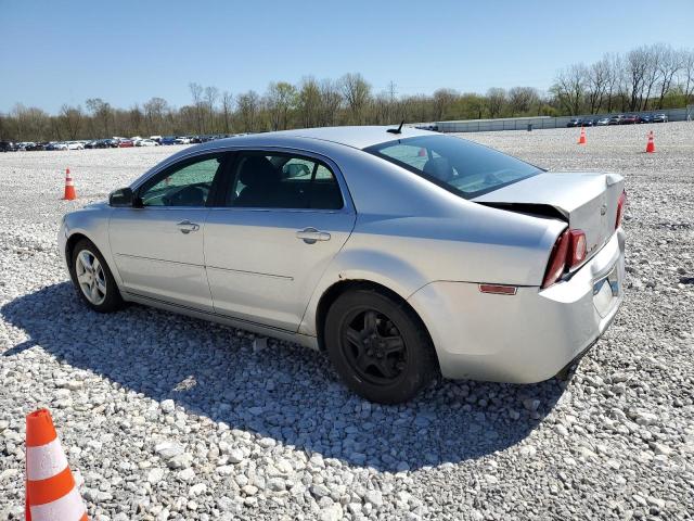 1G1ZC5EB3A4132632 - 2010 CHEVROLET MALIBU 1LT SILVER photo 2