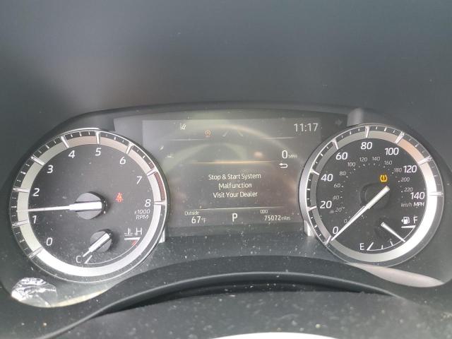 5TDGZRBH0NS589552 - 2022 TOYOTA HIGHLANDER XLE BLUE photo 9