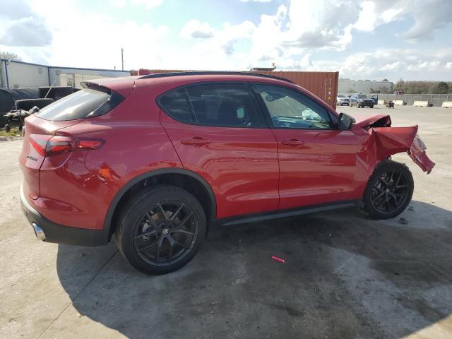 ZASPAJAN6M7D07950 - 2021 ALFA ROMEO STELVIO SPORT წითელი ფოტო 3