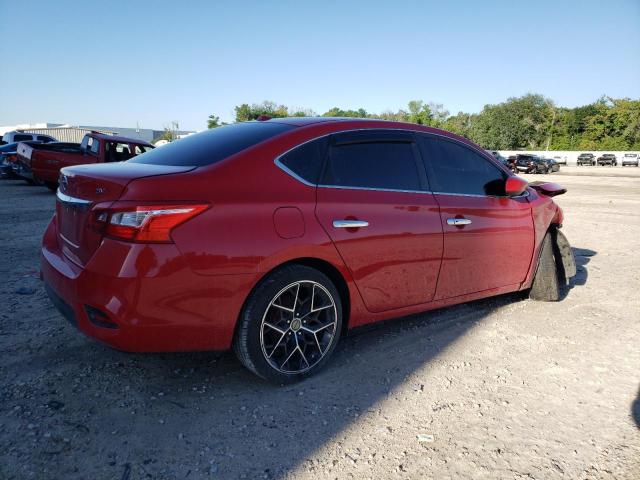 3N1AB7AP7GL682586 - 2016 NISSAN SENTRA S RED photo 3