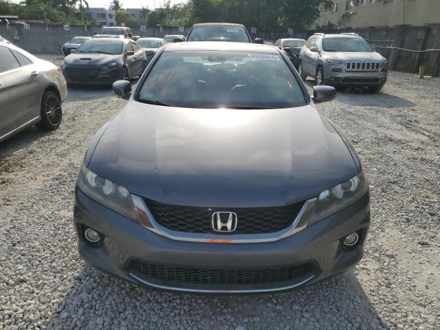 1HGCT1B83DA009127 - 2013 HONDA ACCORD EXL GRAY photo 5