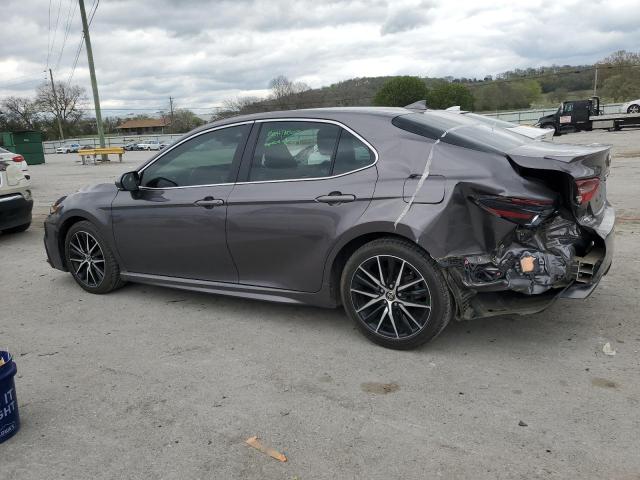 4T1T11AK8NU653087 - 2022 TOYOTA CAMRY SE SILVER photo 2