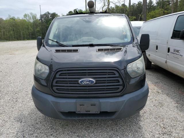 1FTYE1YM3FKA21603 - 2015 FORD TRANSIT T-150 BLACK photo 5