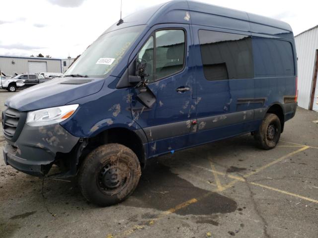 W1W4EBVY6NT102118 - 2022 MERCEDES-BENZ SPRINTER 2500 BLUE photo 1