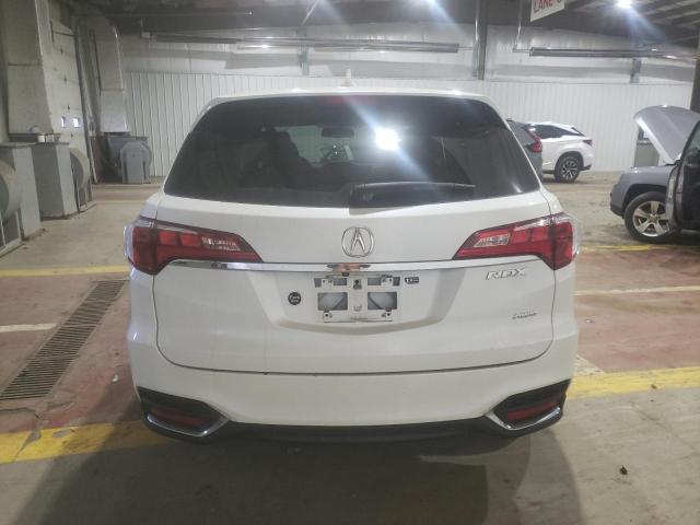 5J8TB4H34JL024459 - 2018 ACURA RDX WHITE photo 6