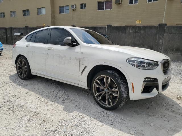 5UX2V5C07L9B55214 - 2020 BMW X4 XDRIVEM40I WHITE photo 4