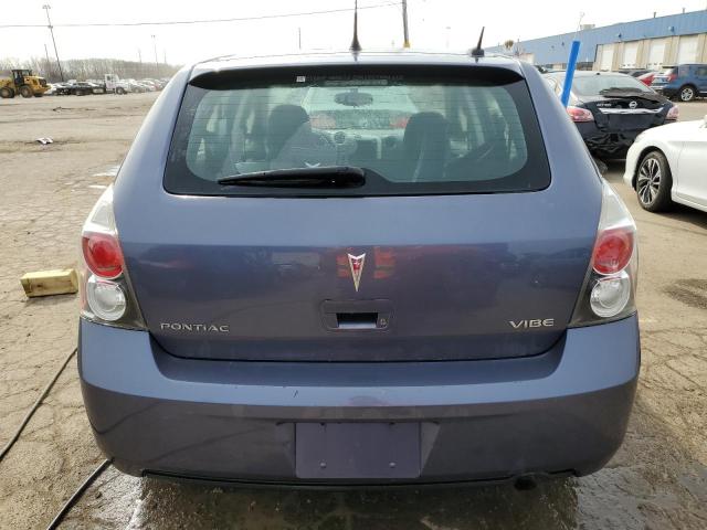 5Y2SP6E87AZ409583 - 2010 PONTIAC VIBE BLUE photo 6