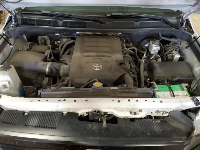 5TFRM5F19HX116244 - 2017 TOYOTA TUNDRA DOUBLE CAB SR/SR5 WHITE photo 11