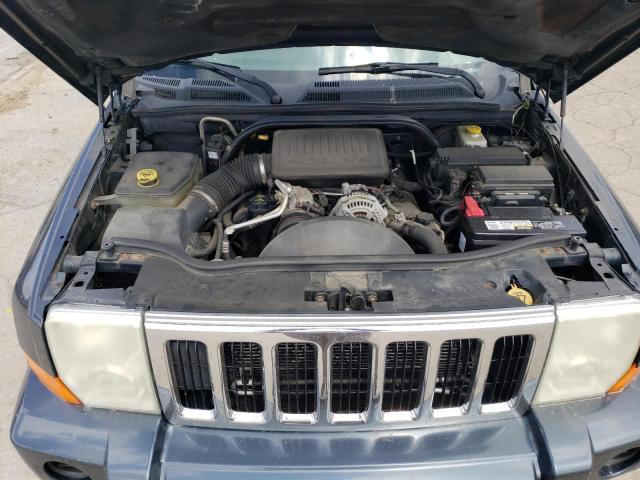 1J8HG48P77C618053 - 2007 JEEP COMMANDER 蓝色 照片 12