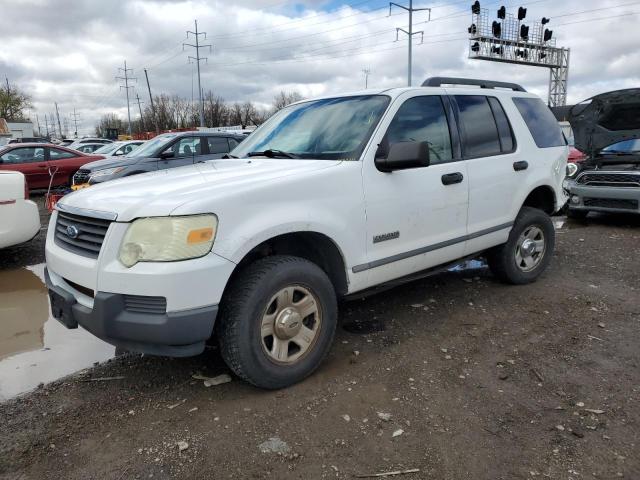 1FMEU72E86UB38197 - 2006 FORD EXPLORER XLS WHITE photo 1