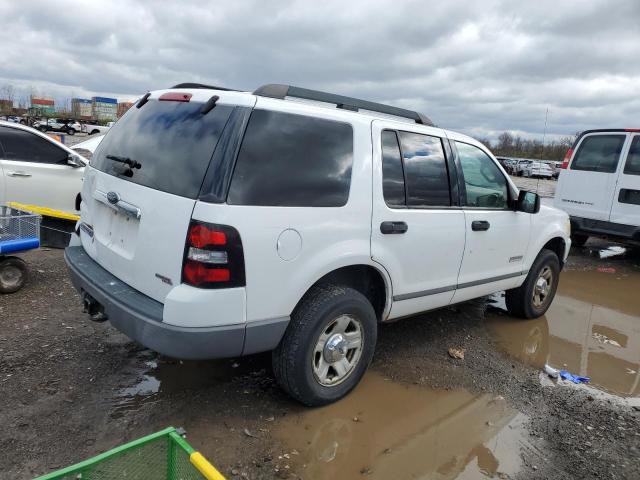 1FMEU72E86UB38197 - 2006 FORD EXPLORER XLS WHITE photo 3