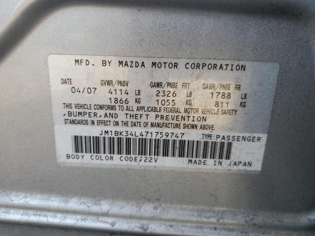 JM1BK34L471759747 - 2007 MAZDA SPEED 3 黑色 照片 13