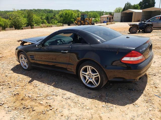 WDBSK71F67F119384 - 2007 MERCEDES-BENZ SL 550 BLACK photo 2