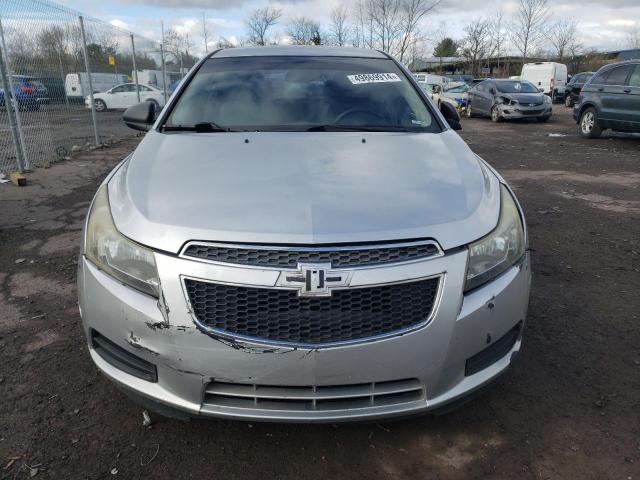 1G1PC5SH6C7400347 - 2012 CHEVROLET CRUZE LS SILVER photo 5