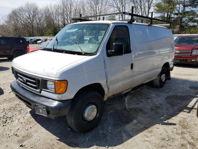 1FTNE24W85HA79122 - 2005 FORD ECONOLINE E250 VAN WHITE photo 1