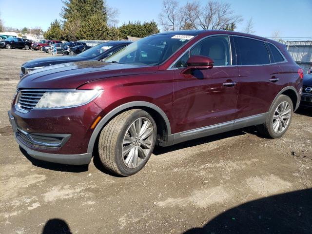 2LMPJ8LP3HBL14349 - 2017 LINCOLN MKX RESERVE Tünd qırmızı foto 1