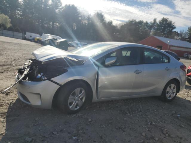 3KPFK4A75JE260149 - 2018 KIA FORTE LX SILVER photo 1