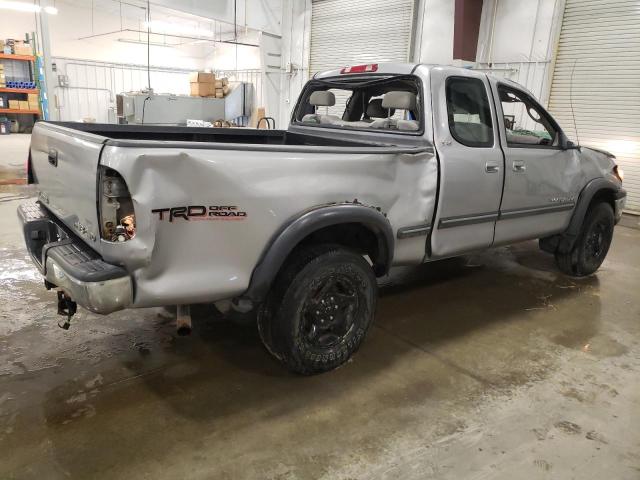 5TBBT44142S282467 - 2002 TOYOTA TUNDRA ACCESS CAB ვერცხლისფერი ფოტო 3