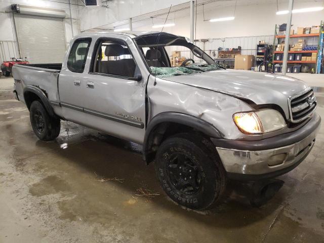 5TBBT44142S282467 - 2002 TOYOTA TUNDRA ACCESS CAB ვერცხლისფერი ფოტო 4