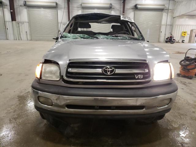 5TBBT44142S282467 - 2002 TOYOTA TUNDRA ACCESS CAB ვერცხლისფერი ფოტო 5