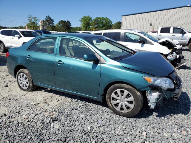 1NXBU40E79Z071651 - 2009 TOYOTA COROLLA BASE GREEN photo 4