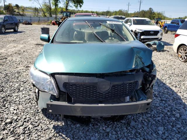 1NXBU40E79Z071651 - 2009 TOYOTA COROLLA BASE GREEN photo 5