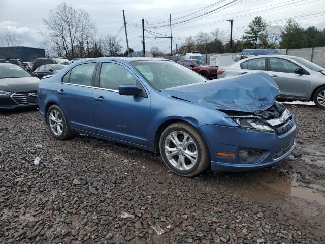 3FAHP0HA4AR309702 - 2010 FORD FUSION SE BLUE photo 4