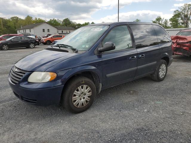 1C4GP45R55B407364 - 2005 CHRYSLER TOWN & COU BLUE photo 1