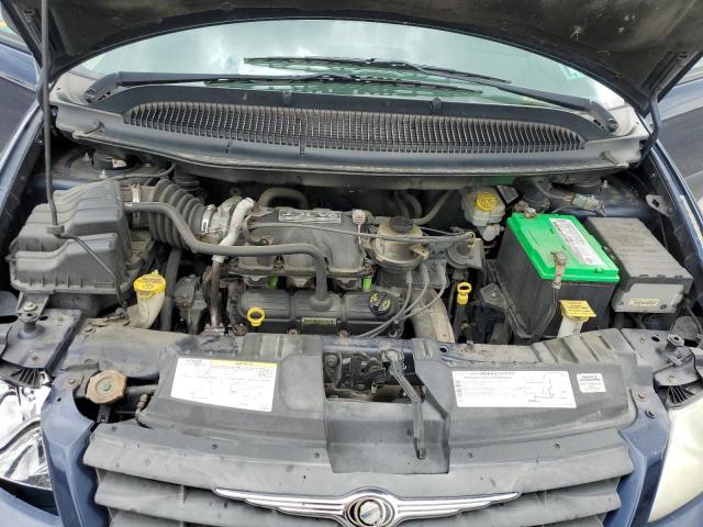 1C4GP45R55B407364 - 2005 CHRYSLER TOWN & COU ლურჯი ფოტო 12
