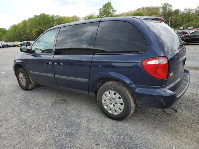 1C4GP45R55B407364 - 2005 CHRYSLER TOWN & COU ლურჯი ფოტო 2