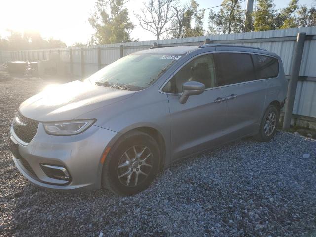 2C4RC1BGXMR592176 - 2021 CHRYSLER PACIFICA TOURING L SILVER photo 1