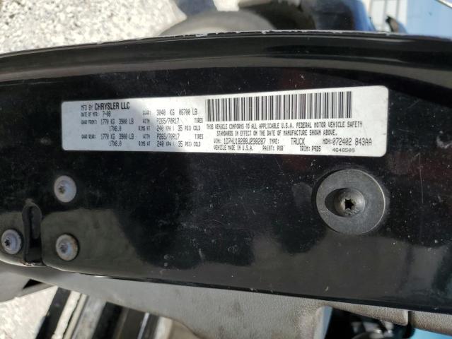 1D7HU18288J238287 - 2008 DODGE RAM 1500 ST BLACK photo 12