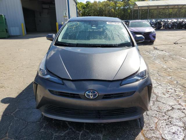 JTDKARFU9K3098838 - 2019 TOYOTA PRIUS CHARCOAL photo 5