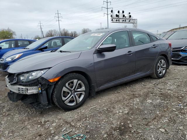 19XFC2F55JE025095 - 2018 HONDA CIVIC LX GRAY photo 1