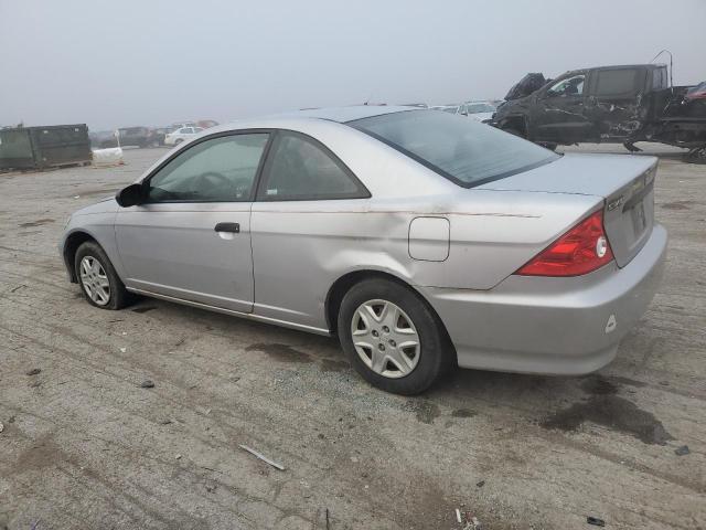 1HGEM22195L061608 - 2005 HONDA CIVIC DX VP SILVER photo 2