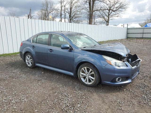 4S3BMDL67D2012693 - 2013 SUBARU LEGACY 3.6R LIMITED BLUE photo 4